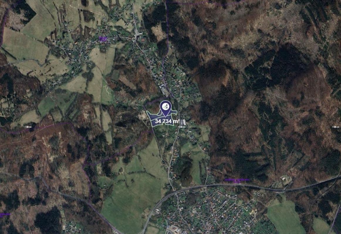 Prodej pozemku 28.595 m², Nový Bor, Liberecký kraj Prodej pozemku 28.595 m², Nový Bor, Liberecký kraj