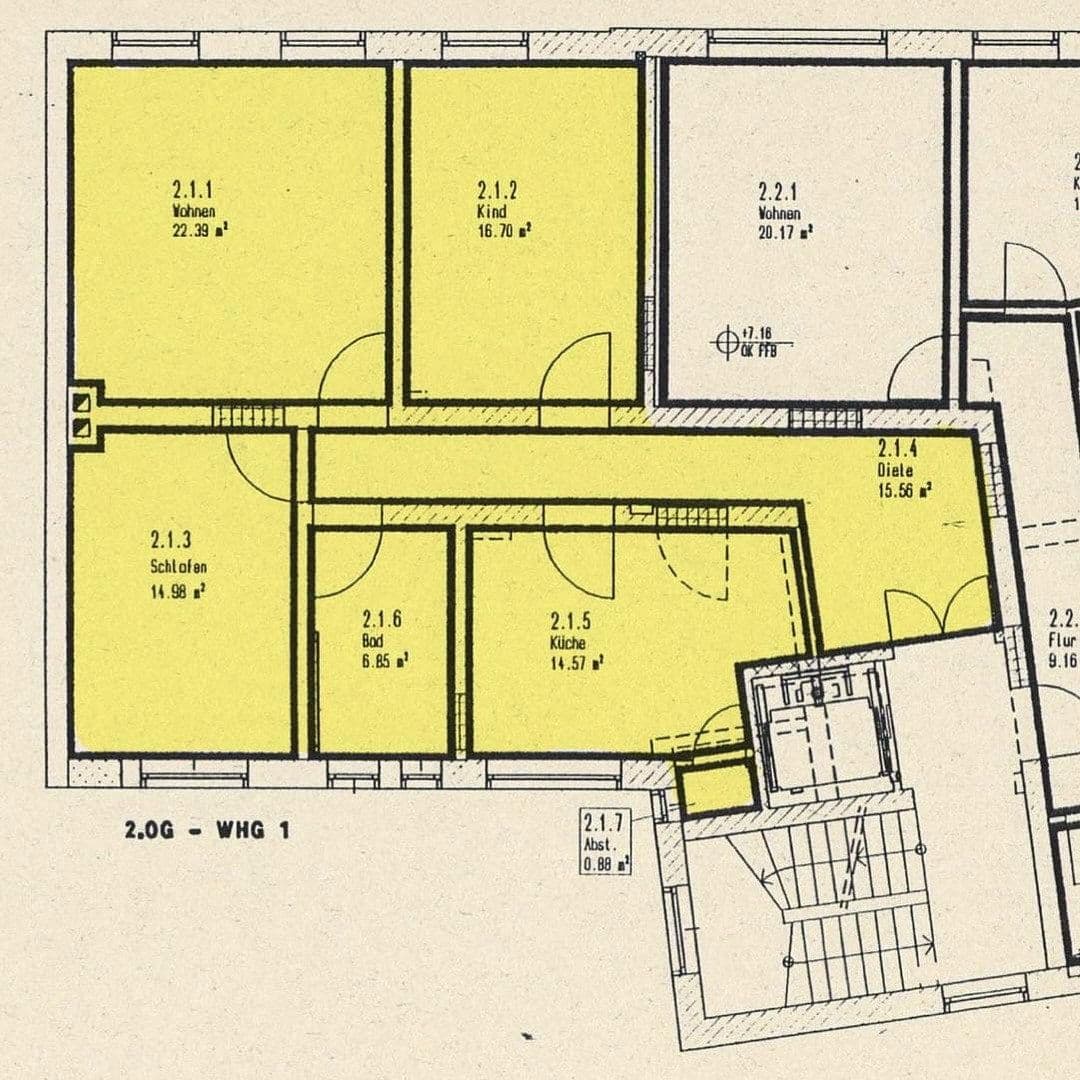 Pronájem bytu 3+1 92 m², Katharinenstr. 35, Hildesheim, Dolní Sasko Pronájem bytu 3+1 92 m², Katharinenstr. 35, Hildesheim, Dolní Sasko