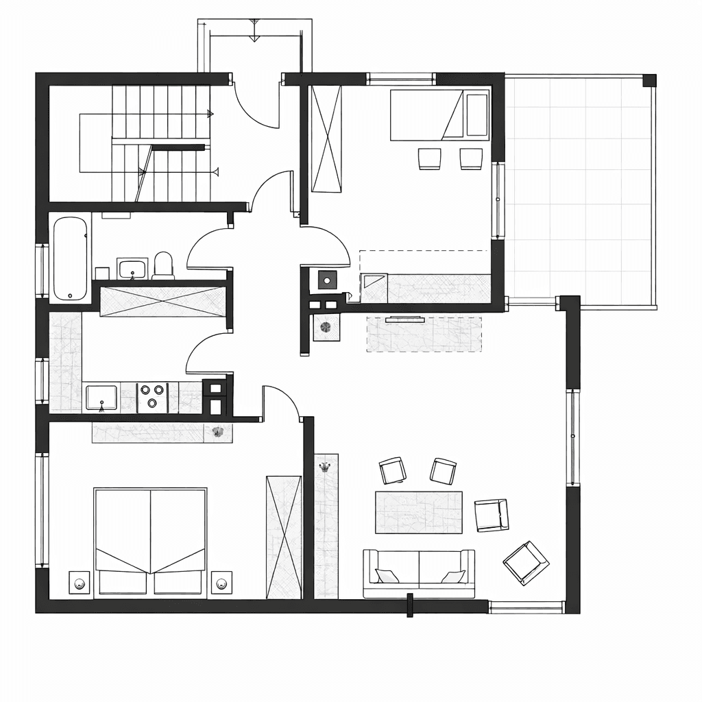 Pronájem bytu 3+1 70 m², Neuwieserweg 2, Schweppenhausen, Porýní-Falc Pronájem bytu 3+1 70 m², Neuwieserweg 2, Schweppenhausen, Porýní-Falc