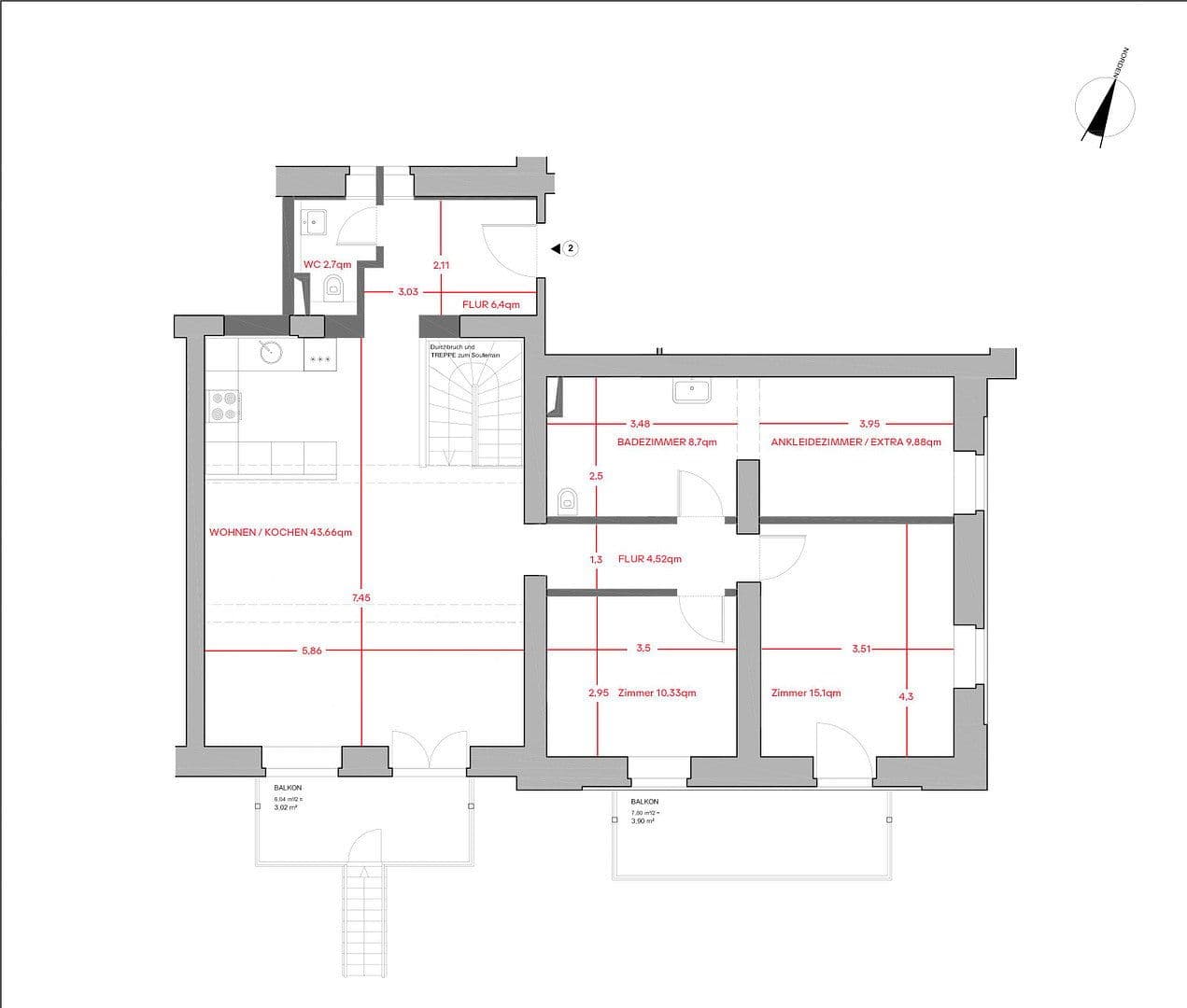 Prodej bytu 4+1 110 m², Hohenzollernring 18c, Berlin, Berlín Prodej bytu 4+1 110 m², Hohenzollernring 18c, Berlin, Berlín