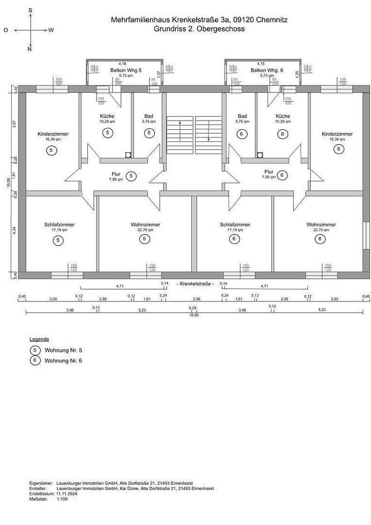 Prodej bytu 3+1 83 m², Chemnitz, Sasko Prodej bytu 3+1 83 m², Chemnitz, Sasko