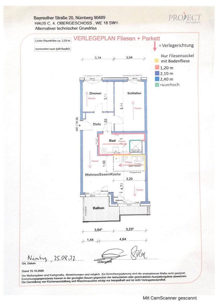 Pronájem bytu 3+1 78 m², Ludwig-Feuerbach-Str. 4, Nürnberg, Bavorsko Pronájem bytu 3+1 78 m², Ludwig-Feuerbach-Str. 4, Nürnberg, Bavorsko