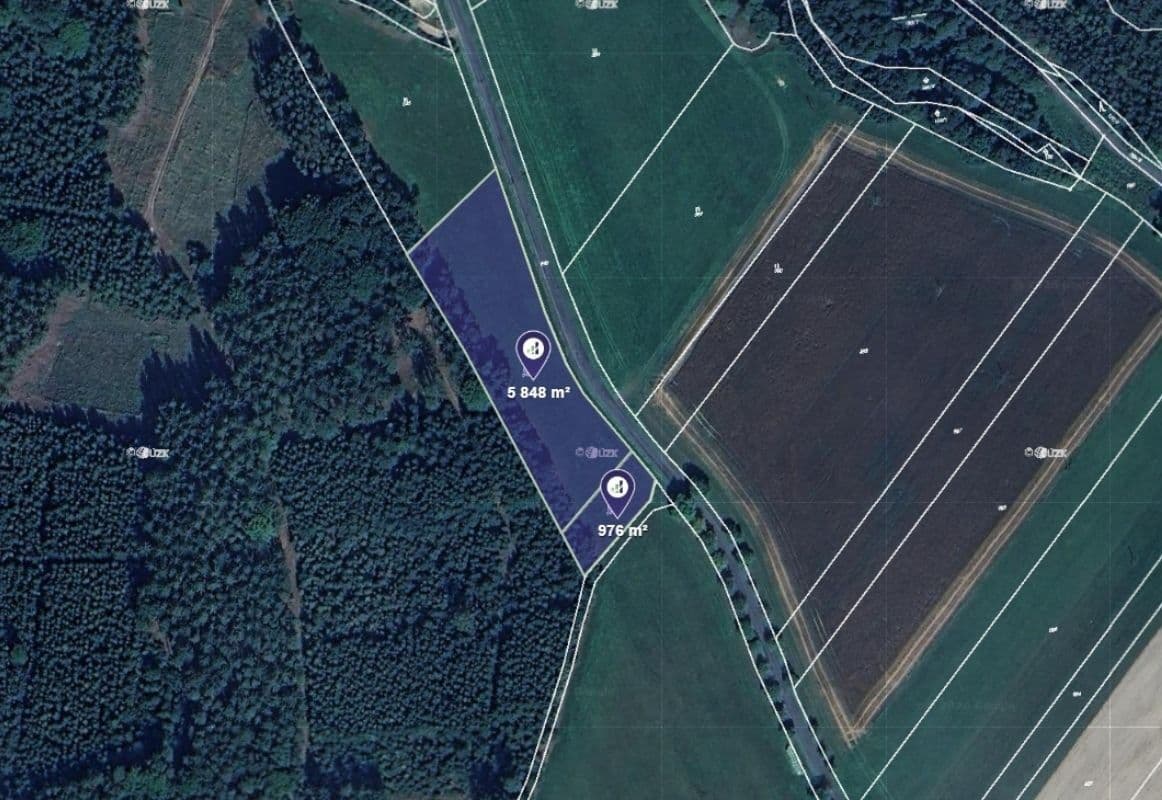 Prodej pozemku 6.824 m², Raková, Plzeňský kraj Prodej pozemku 6.824 m², Raková, Plzeňský kraj
