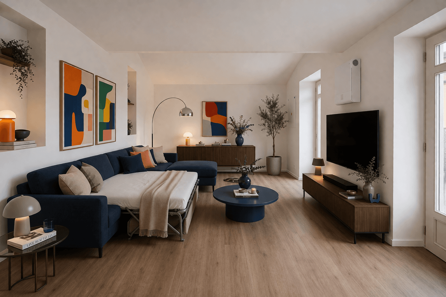 Pronájem bytu 1+kk 34 m², Boleslavova, Praha, Praha Pronájem bytu 1+kk 34 m², Boleslavova, Praha, Praha