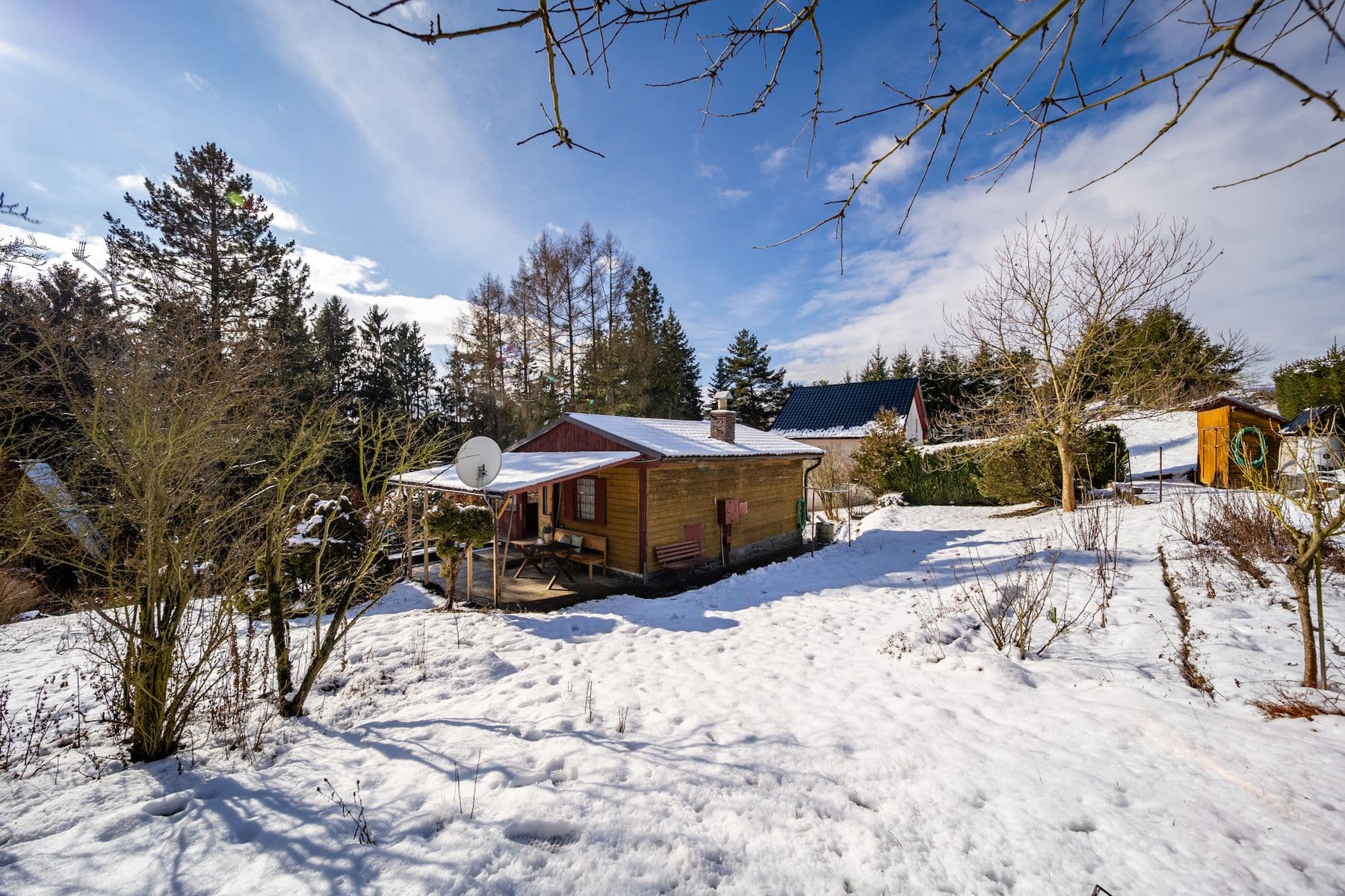 Prodej chaty, chalupy 41 m², pozemek 644 m², Orlík nad Vltavou, Jihočeský kraj Prodej chaty, chalupy 41 m², pozemek 644 m², Orlík nad Vltavou, Jihočeský kraj