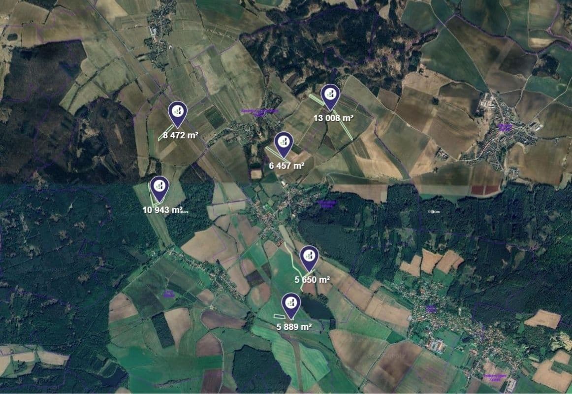 Prodej pozemku 22.869 m², Kovač, Královéhradecký kraj Prodej pozemku 22.869 m², Kovač, Královéhradecký kraj