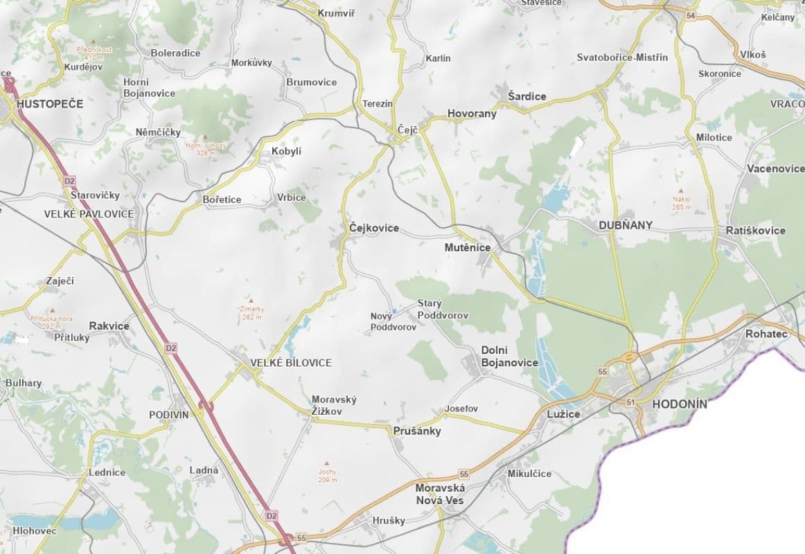 Prodej pozemku 18.090 m², Starý Poddvorov, Jihomoravský kraj Prodej pozemku 18.090 m², Starý Poddvorov, Jihomoravský kraj