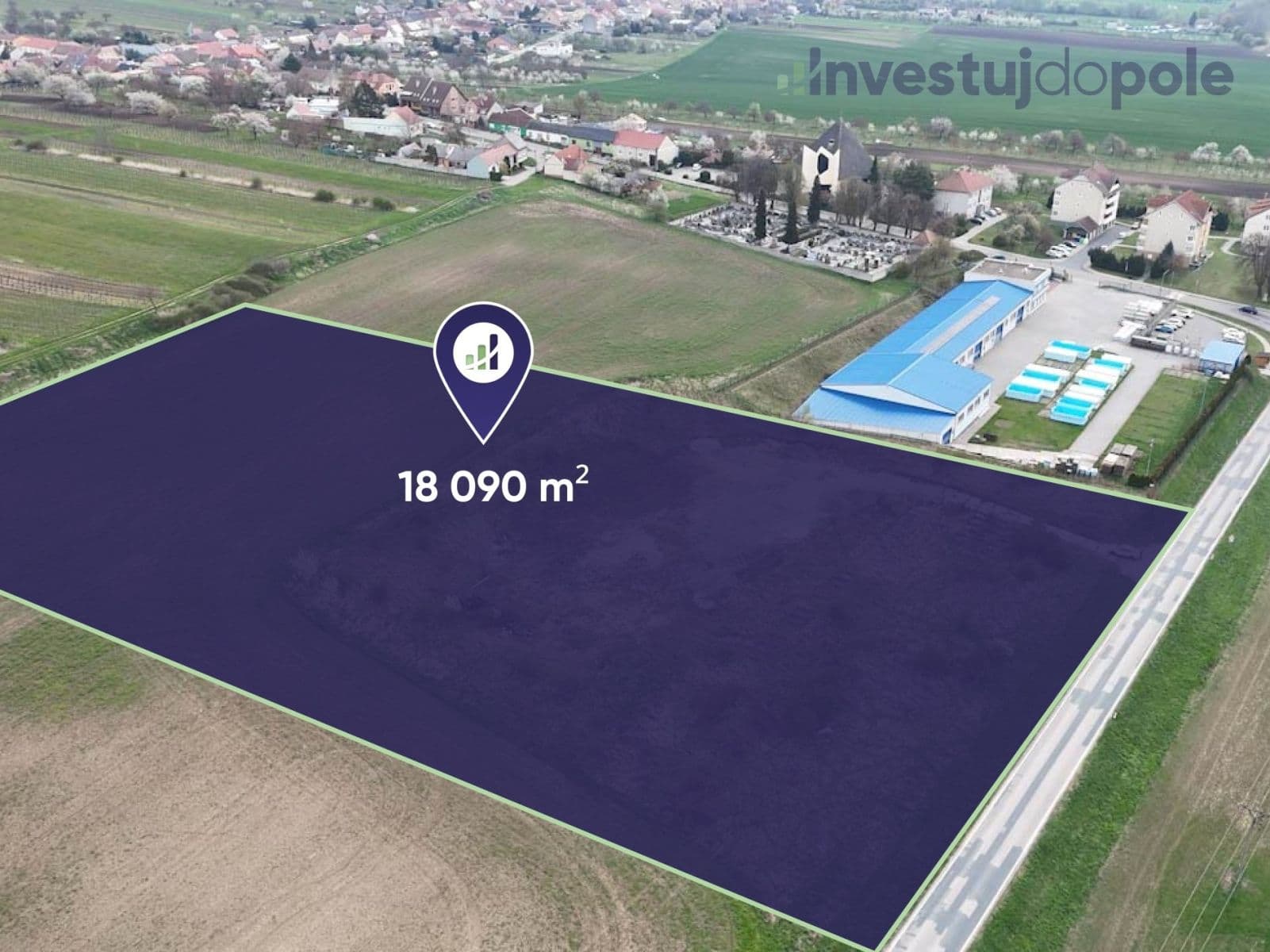 Prodej pozemku 18.090 m², Starý Poddvorov, Jihomoravský kraj Prodej pozemku 18.090 m², Starý Poddvorov, Jihomoravský kraj