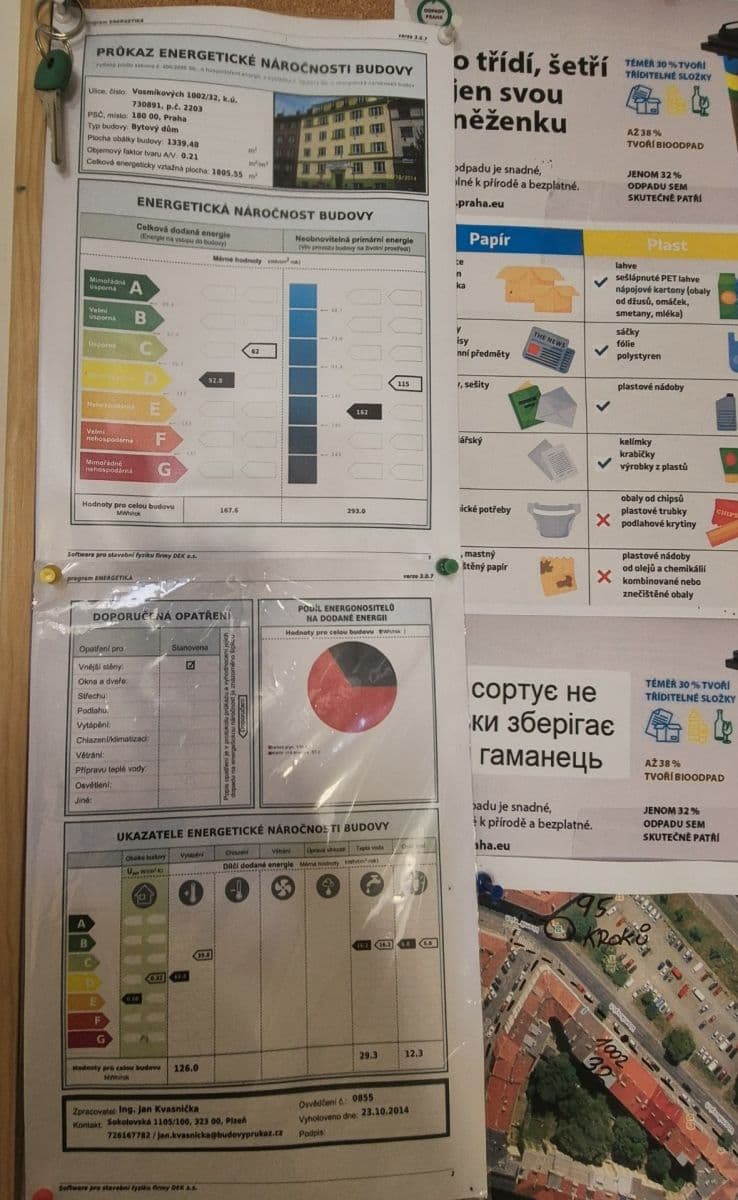 Prodej bytu 1+kk 38 m², Vosmíkových, Praha, Praha Prodej bytu 1+kk 38 m², Vosmíkových, Praha, Praha