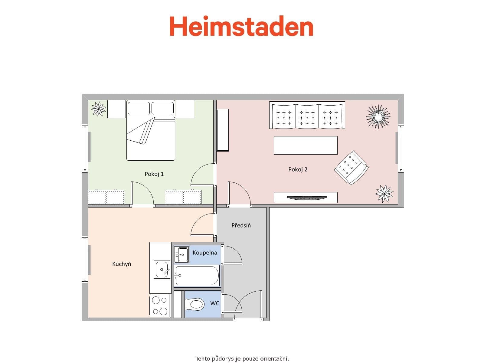 Pronájem bytu 2+1 53 m², Cihelní, Karviná, Moravskoslezský kraj Pronájem bytu 2+1 53 m², Cihelní, Karviná, Moravskoslezský kraj