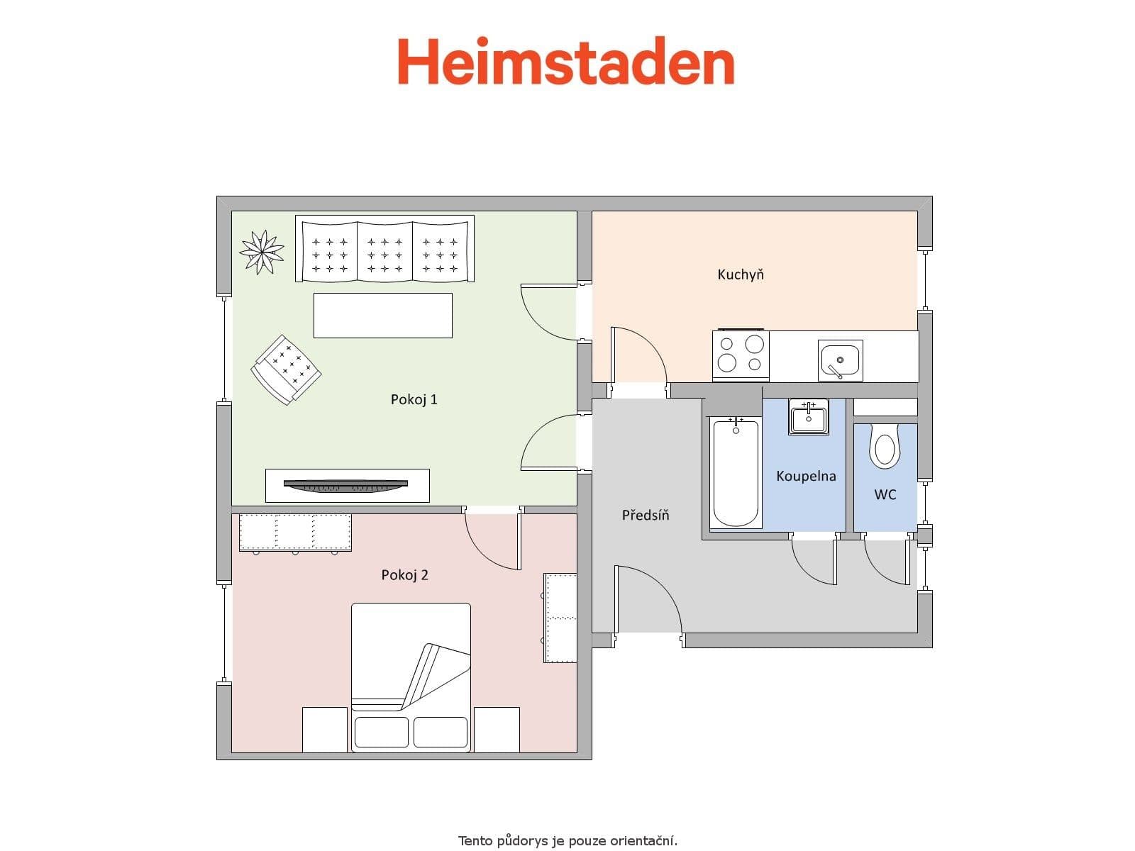Pronájem bytu 2+1 55 m², Svornosti, Havířov, Moravskoslezský kraj Pronájem bytu 2+1 55 m², Svornosti, Havířov, Moravskoslezský kraj