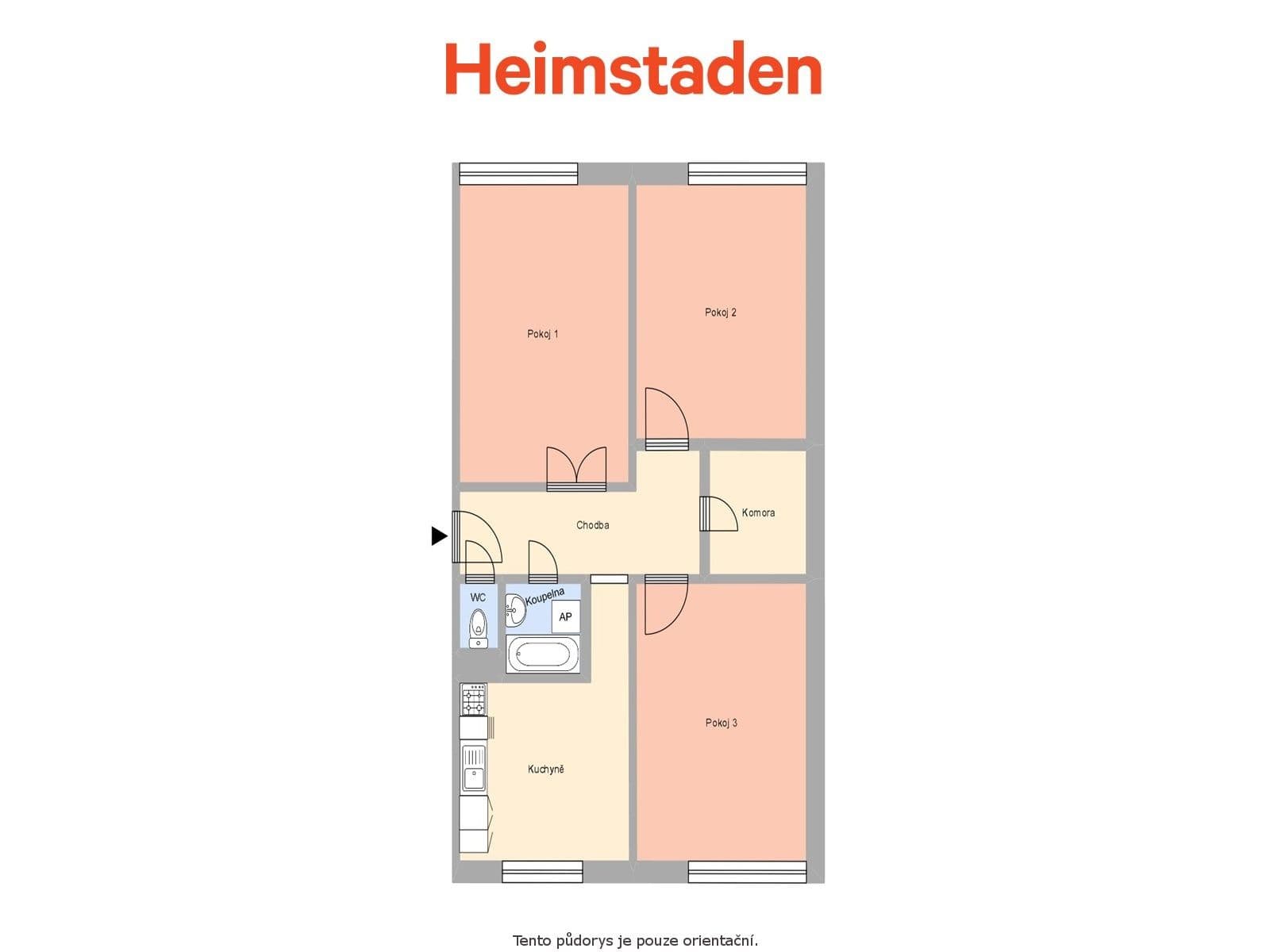 Pronájem bytu 3+1 75 m², Marie Majerové, Frýdek-Místek, Moravskoslezský kraj Pronájem bytu 3+1 75 m², Marie Majerové, Frýdek-Místek, Moravskoslezský kraj