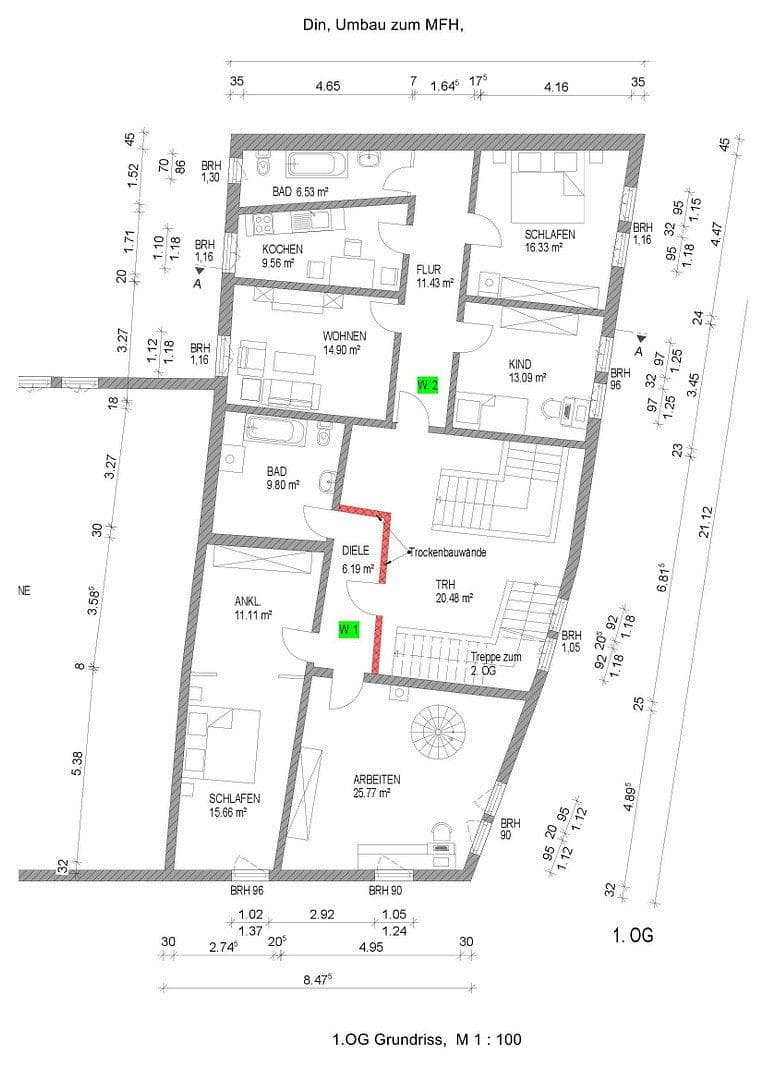 Prodej domu 460 m², pozemek 570 m², Volkach, Bavorsko Prodej domu 460 m², pozemek 570 m², Volkach, Bavorsko