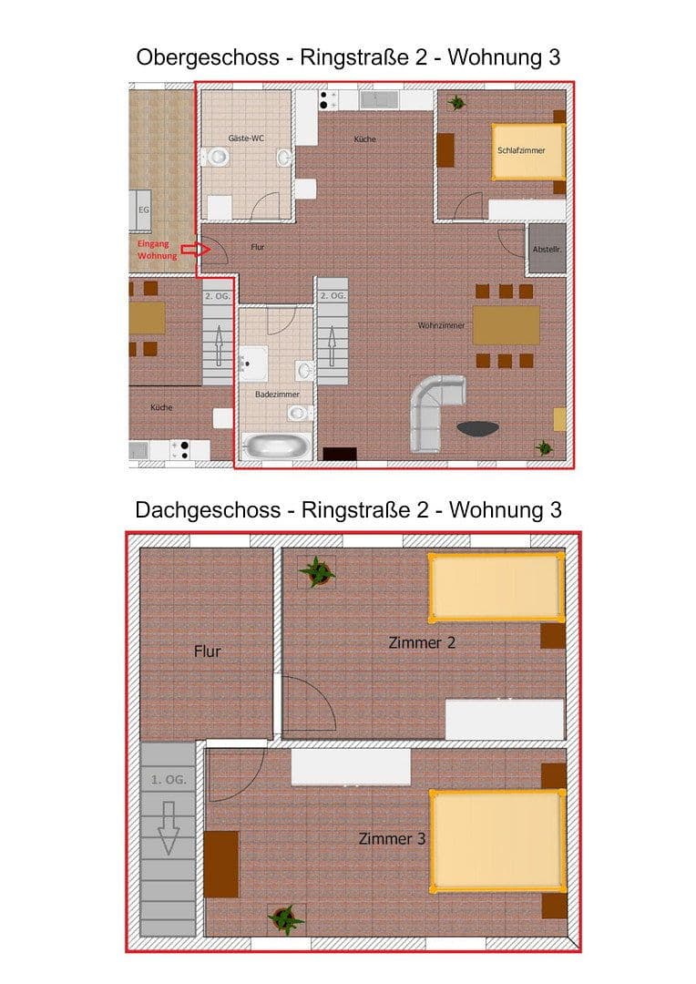 Pronájem bytu 4+1 142 m², Ringstraße 2, Thomasburg, Dolní Sasko Pronájem bytu 4+1 142 m², Ringstraße 2, Thomasburg, Dolní Sasko