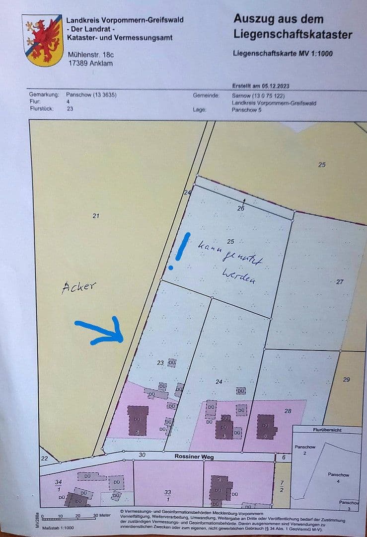 Prodej domu 92 m², pozemek 3.101 m², Dorfstrass 5, Boldekow, Mecklenburg-Vorpommern Prodej domu 92 m², pozemek 3.101 m², Dorfstrass 5, Boldekow, Mecklenburg-Vorpommern