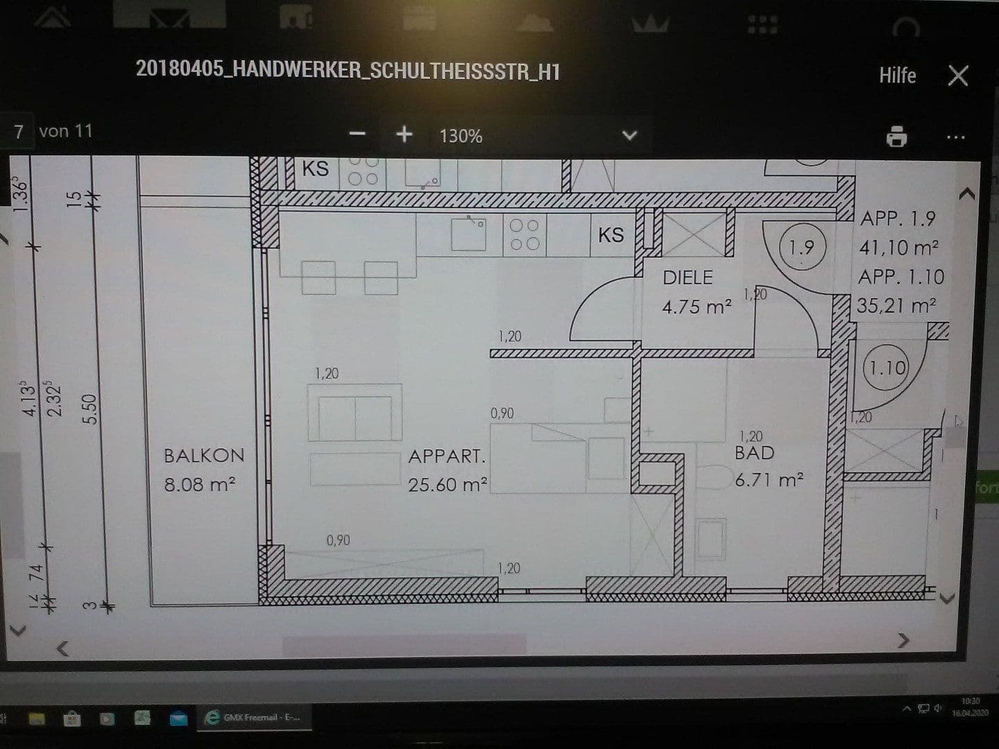 Pronájem bytu 1+1 41 m², Ingolstadt-Friedrichshofen, Bavorsko Pronájem bytu 1+1 41 m², Ingolstadt-Friedrichshofen, Bavorsko