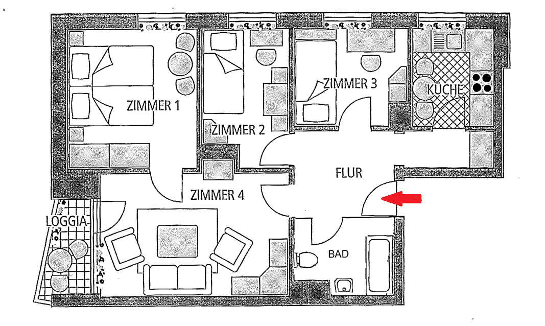 Prodej bytu 4+1 67 m², Hamburg, Hamburg Prodej bytu 4+1 67 m², Hamburg, Hamburg