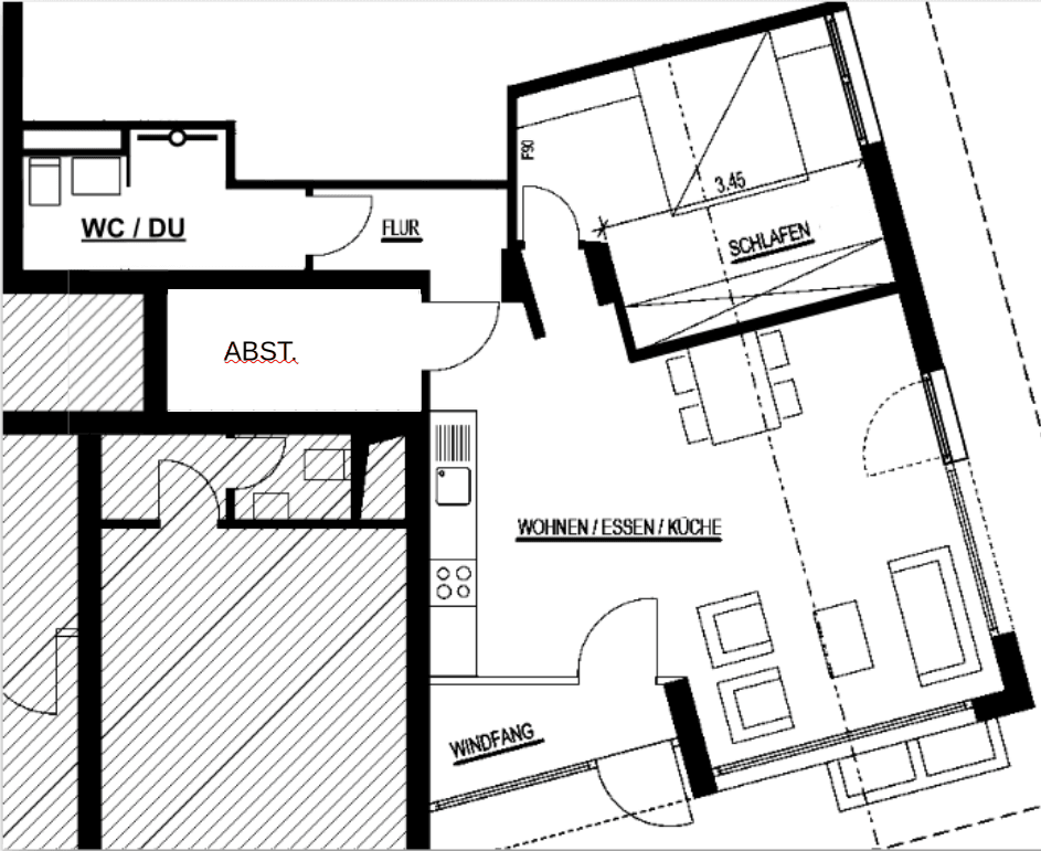 Pronájem bytu 2+kk 68 m², Hohenheimer Str. 11, Leinfelden-Echterdingen, Bádensko-Württembersko Pronájem bytu 2+kk 68 m², Hohenheimer Str. 11, Leinfelden-Echterdingen, Bádensko-Württembersko