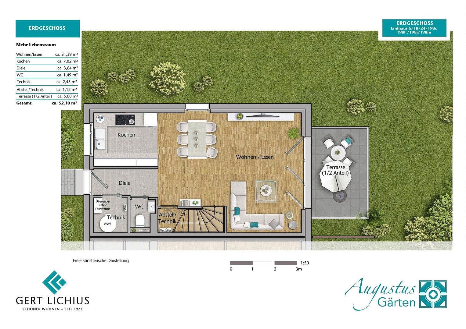 Prodej domu 120 m², pozemek 314 m², Bonnstraße 198c, Brühl, Severní Porýní-Vestfálsko Prodej domu 120 m², pozemek 314 m², Bonnstraße 198c, Brühl, Severní Porýní-Vestfálsko
