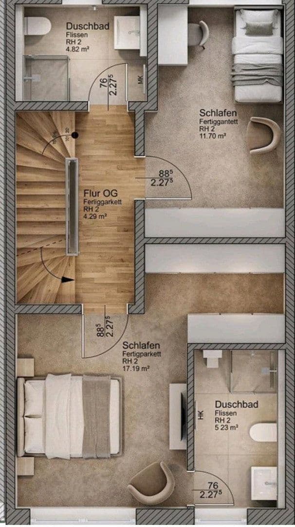 Prodej domu 128 m², pozemek 246 m², Oberhaching, Bavorsko Prodej domu 128 m², pozemek 246 m², Oberhaching, Bavorsko