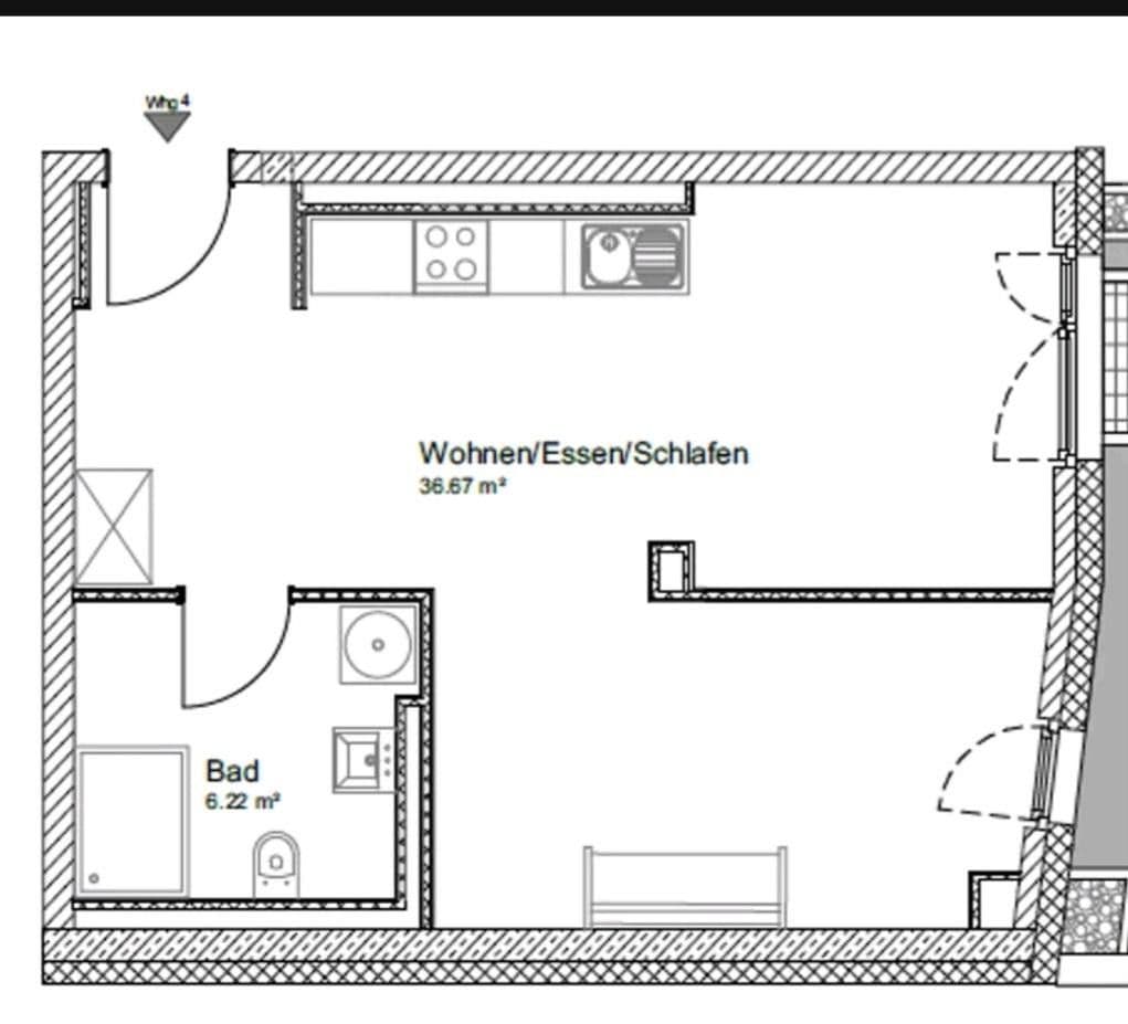 Pronájem bytu 2+1 65 m², Marienburgerstr 53a, München, Bavorsko Pronájem bytu 2+1 65 m², Marienburgerstr 53a, München, Bavorsko