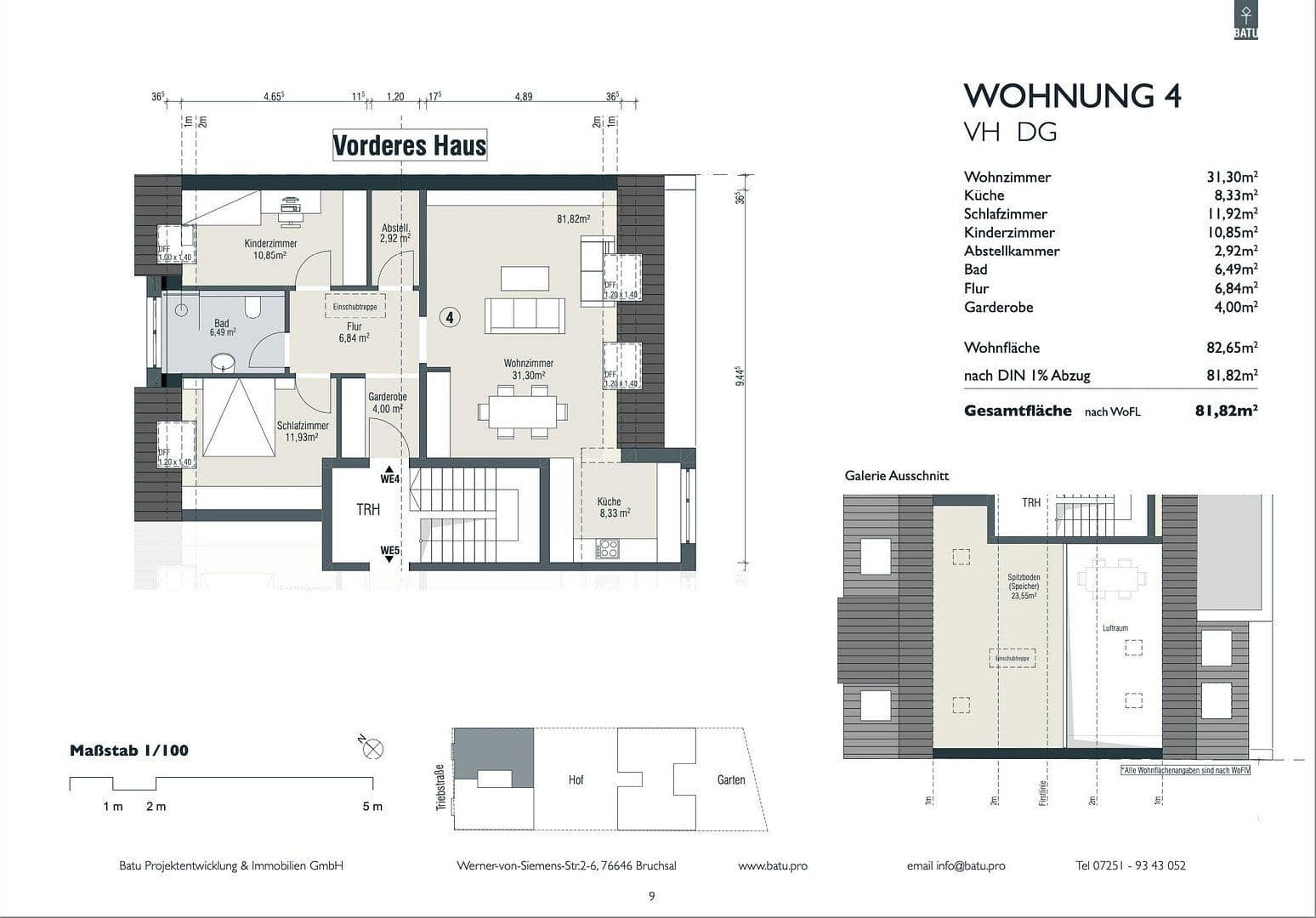 Pronájem bytu 4+1 105 m², Triebstraße 8, Waghäusel, Bádensko-Württembersko Pronájem bytu 4+1 105 m², Triebstraße 8, Waghäusel, Bádensko-Württembersko