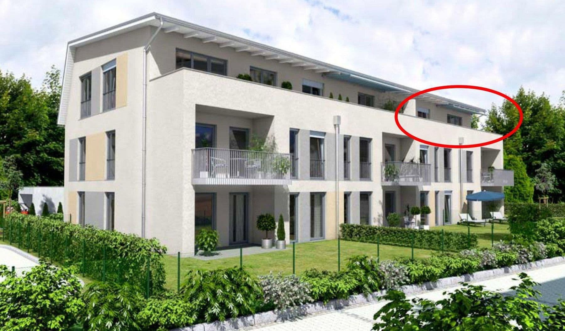 Prodej bytu 3+1 95 m², Lenbachstraße 5, Mering, Bavorsko Prodej bytu 3+1 95 m², Lenbachstraße 5, Mering, Bavorsko