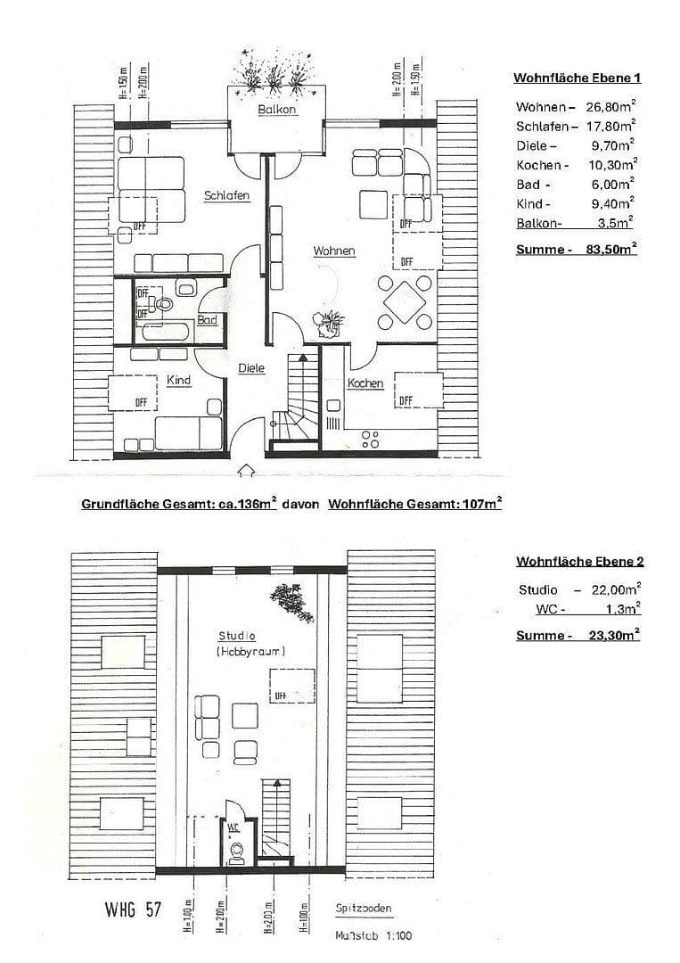 Prodej bytu 4+1 107 m², Borkumerstr.1, Wiesbaden, Hessen Prodej bytu 4+1 107 m², Borkumerstr.1, Wiesbaden, Hessen