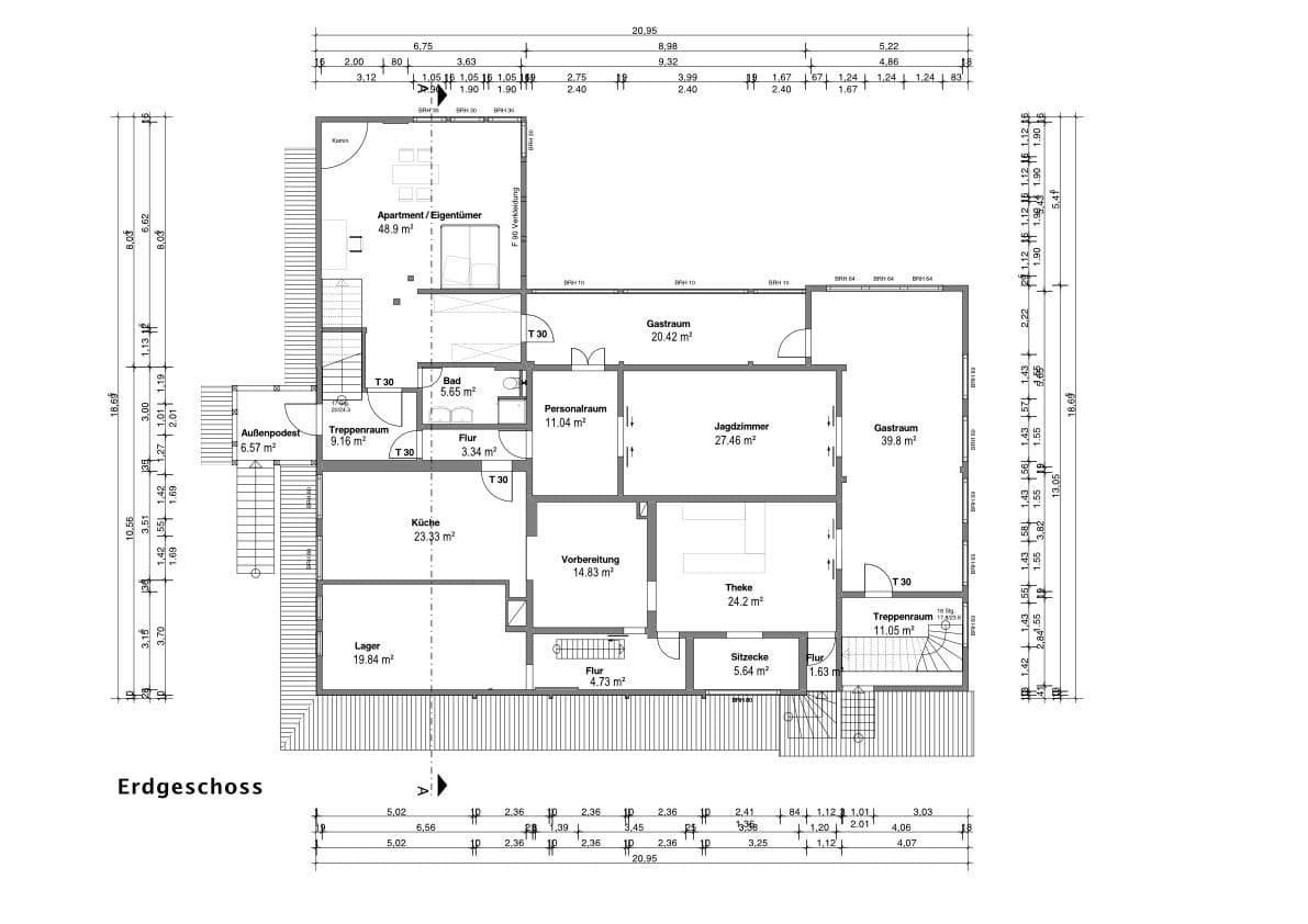 Prodej domu 460 m², pozemek 2.041 m², Rodelhaus 1, Braunlage, Dolní Sasko Prodej domu 460 m², pozemek 2.041 m², Rodelhaus 1, Braunlage, Dolní Sasko