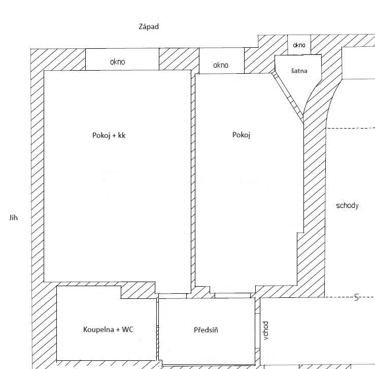 Pronájem bytu 2+kk 45 m², U Zvonařky, Praha, Praha Pronájem bytu 2+kk 45 m², U Zvonařky, Praha, Praha