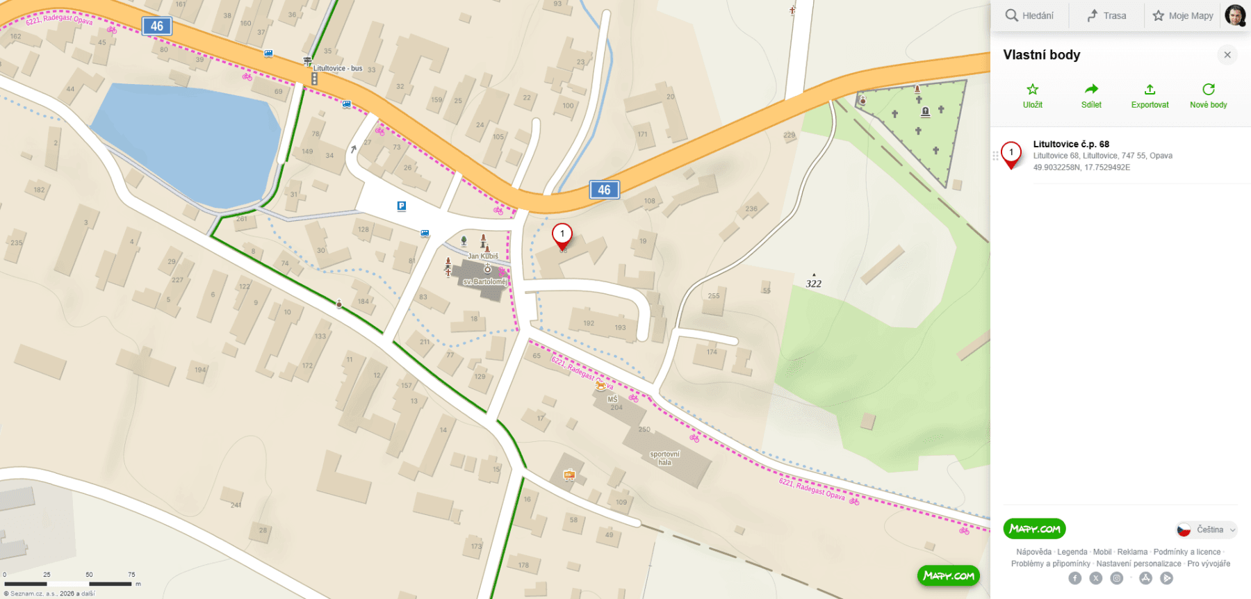 Pronájem bytu 1+kk 41 m², Litultovice, Moravskoslezský kraj Pronájem bytu 1+kk 41 m², Litultovice, Moravskoslezský kraj