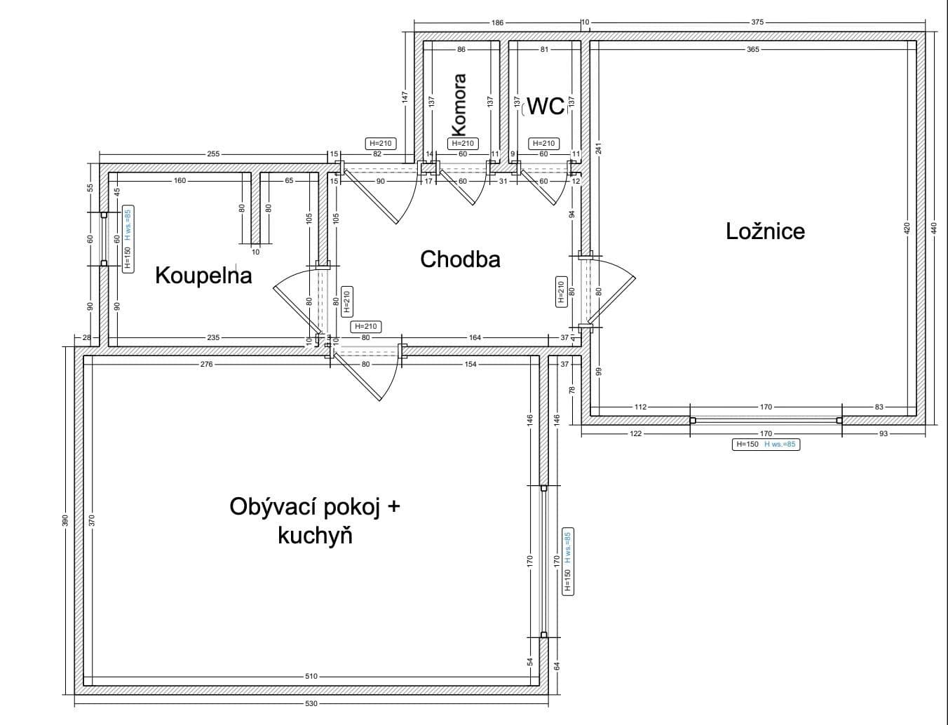 Pronájem bytu 2+kk 48 m², Jateční, Praha, Praha Pronájem bytu 2+kk 48 m², Jateční, Praha, Praha