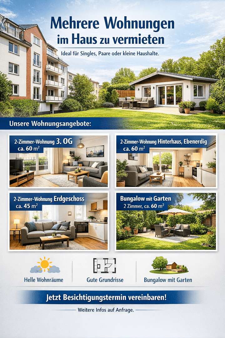 Pronájem bytu 2+1 60 m², Schulenburger Landstr 55, Hannover, Dolní Sasko Pronájem bytu 2+1 60 m², Schulenburger Landstr 55, Hannover, Dolní Sasko