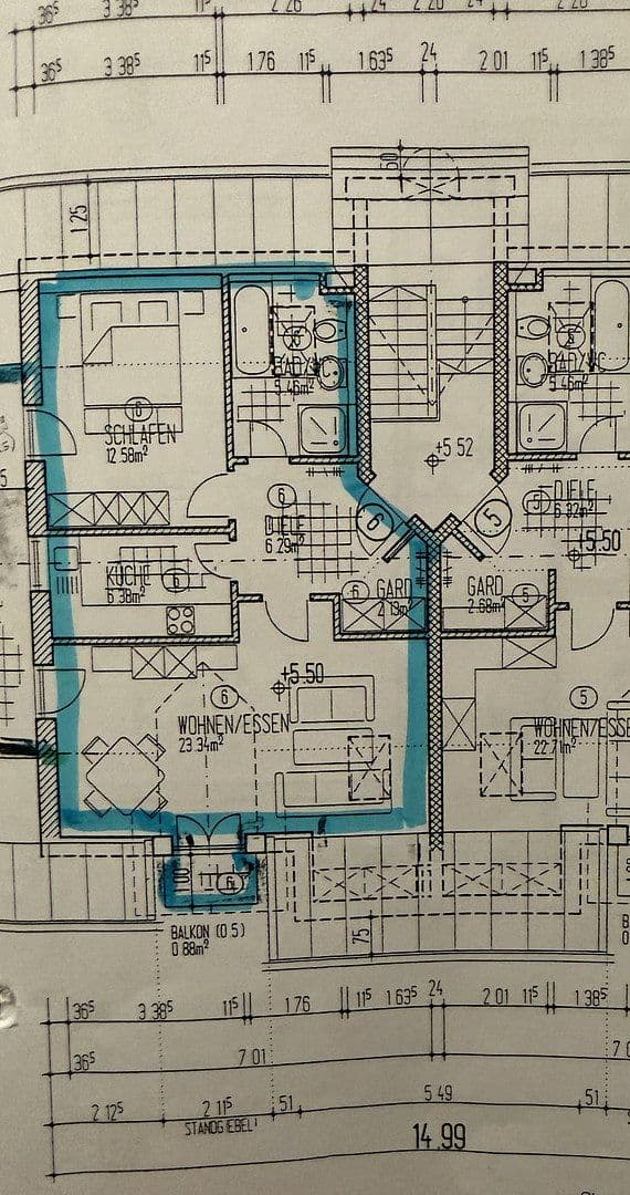 Prodej bytu 2+1 64 m², Höslwang, Bavorsko Prodej bytu 2+1 64 m², Höslwang, Bavorsko