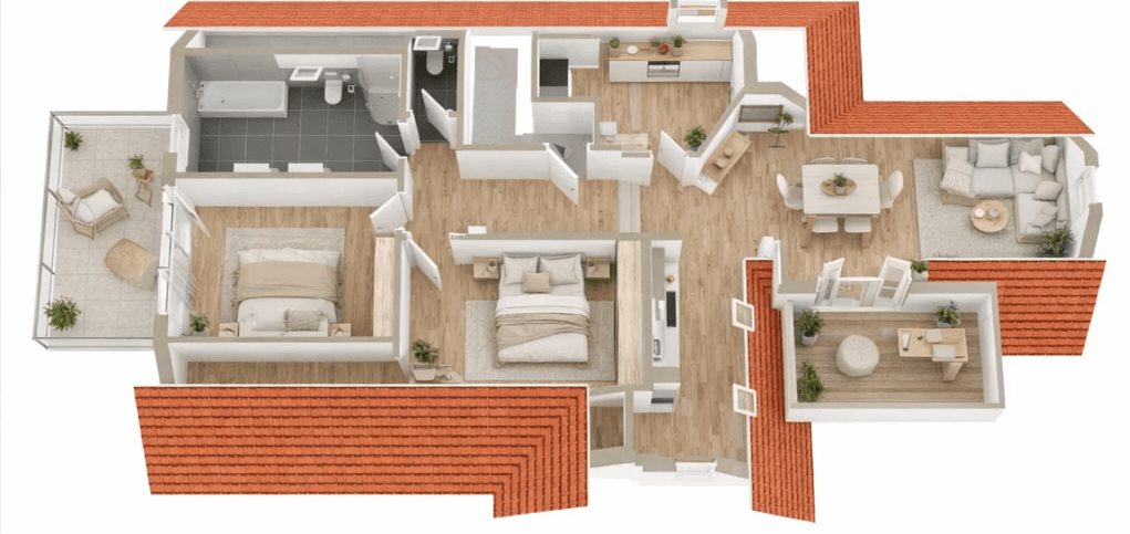 Pronájem bytu 5+1 125 m², Fuggerstr. 34, Waiblingen, Bádensko-Württembersko Pronájem bytu 5+1 125 m², Fuggerstr. 34, Waiblingen, Bádensko-Württembersko