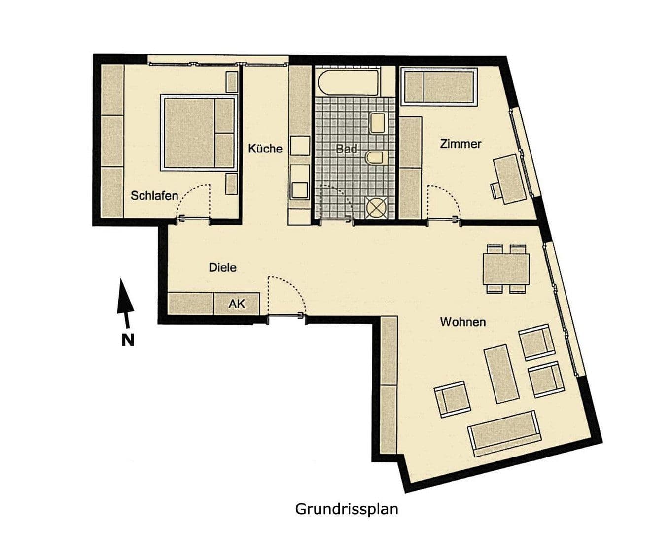 Prodej bytu 3+1 86 m², Eisnergutbogen 35, München, Bavorsko Prodej bytu 3+1 86 m², Eisnergutbogen 35, München, Bavorsko