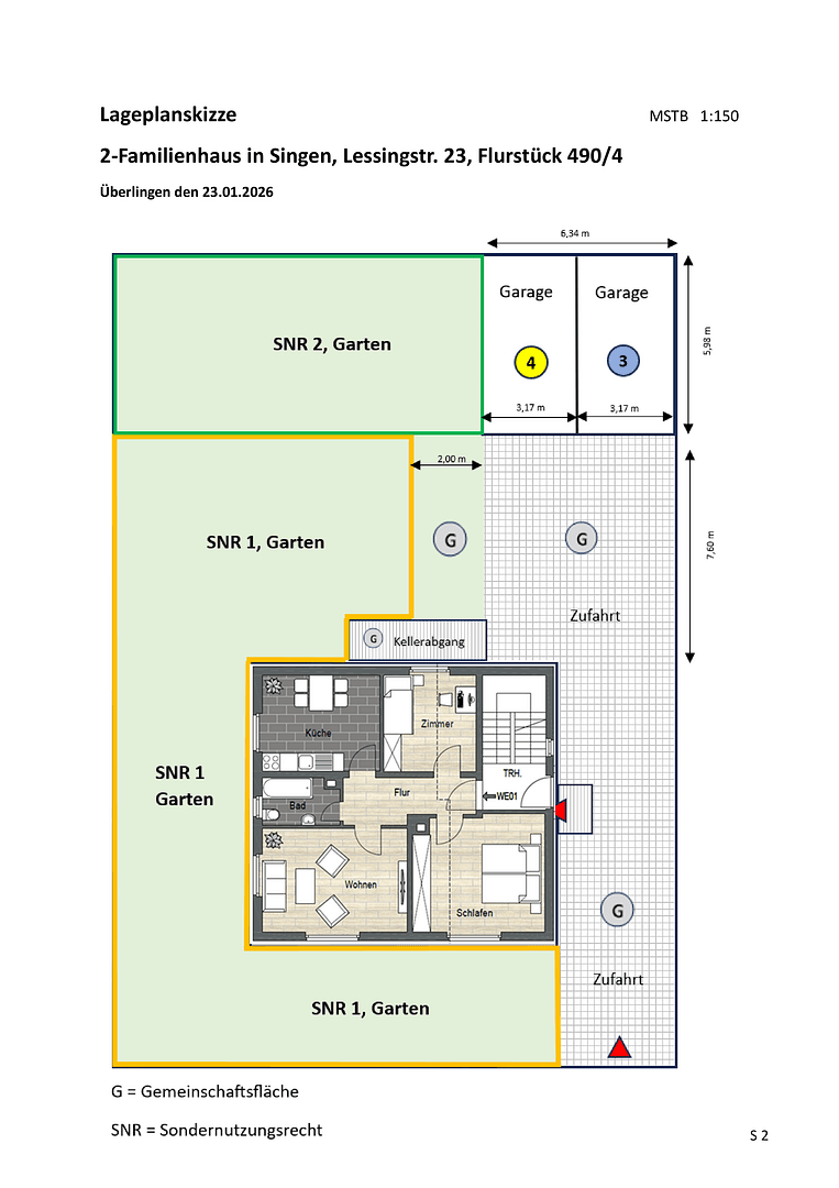 Prodej bytu 3+1 69 m², Lessingstraße 23, Singen (Hohentwiel), Bádensko-Württembersko Prodej bytu 3+1 69 m², Lessingstraße 23, Singen (Hohentwiel), Bádensko-Württembersko