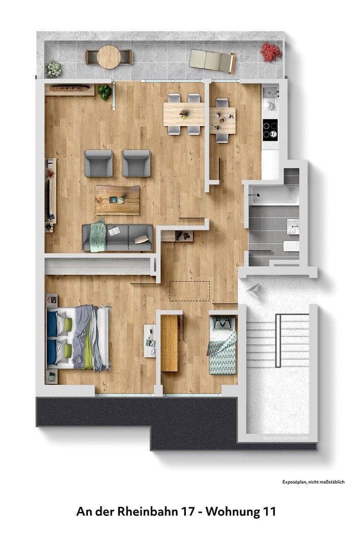 Prodej bytu 3+1 66 m², An der Rheinbahn 17, Meerbusch, Severní Porýní-Vestfálsko Prodej bytu 3+1 66 m², An der Rheinbahn 17, Meerbusch, Severní Porýní-Vestfálsko