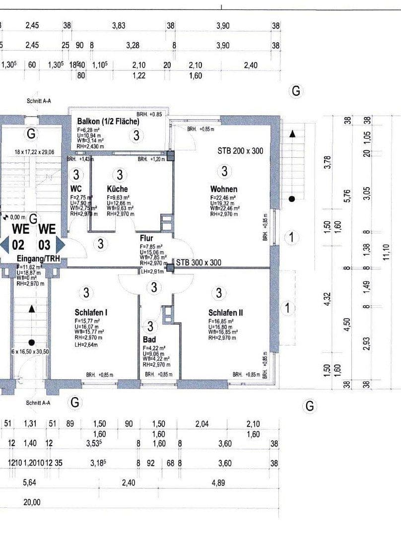 Prodej bytu 3+1 83 m², Huttropstr. 52, Essen, Severní Porýní-Vestfálsko Prodej bytu 3+1 83 m², Huttropstr. 52, Essen, Severní Porýní-Vestfálsko