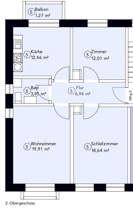 Pronájem bytu 78 m², Eisenstr. 21, Mannheim, Bádensko-Württembersko Pronájem bytu 78 m², Eisenstr. 21, Mannheim, Bádensko-Württembersko