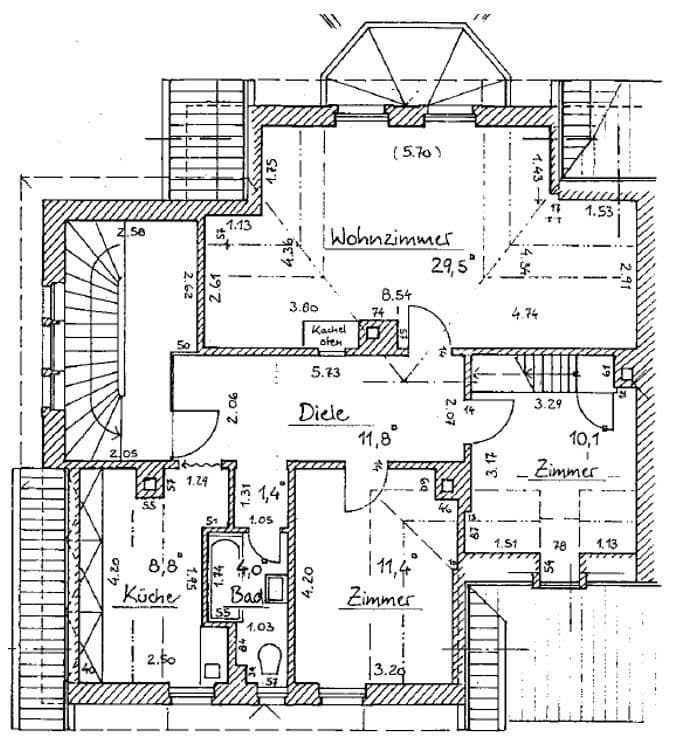 Pronájem bytu 3+1 78 m², Nonnenbühl 7, Karlsruhe Durlach, Bádensko-Württembersko Pronájem bytu 3+1 78 m², Nonnenbühl 7, Karlsruhe Durlach, Bádensko-Württembersko