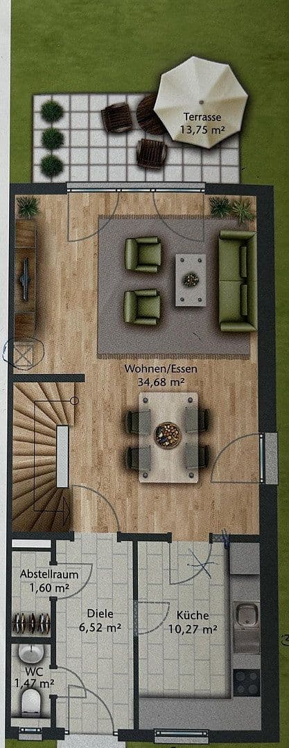 Prodej domu 149 m², pozemek 213 m², Nürnberg, Bavorsko Prodej domu 149 m², pozemek 213 m², Nürnberg, Bavorsko