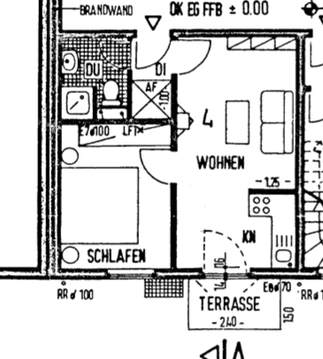 Pronájem bytu 2+1 37 m², Salzatal, Sasko-Anhaltsko Pronájem bytu 2+1 37 m², Salzatal, Sasko-Anhaltsko