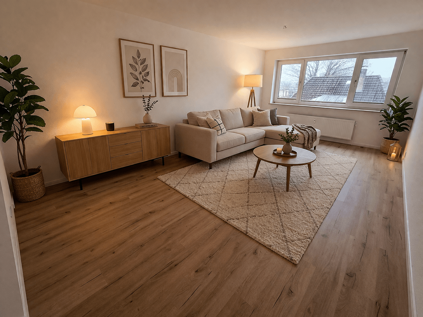 Pronájem bytu 2+1 55 m², Terassenstr. 6/8, Flensburg, Šlesvicko-Holštýnsko Pronájem bytu 2+1 55 m², Terassenstr. 6/8, Flensburg, Šlesvicko-Holštýnsko