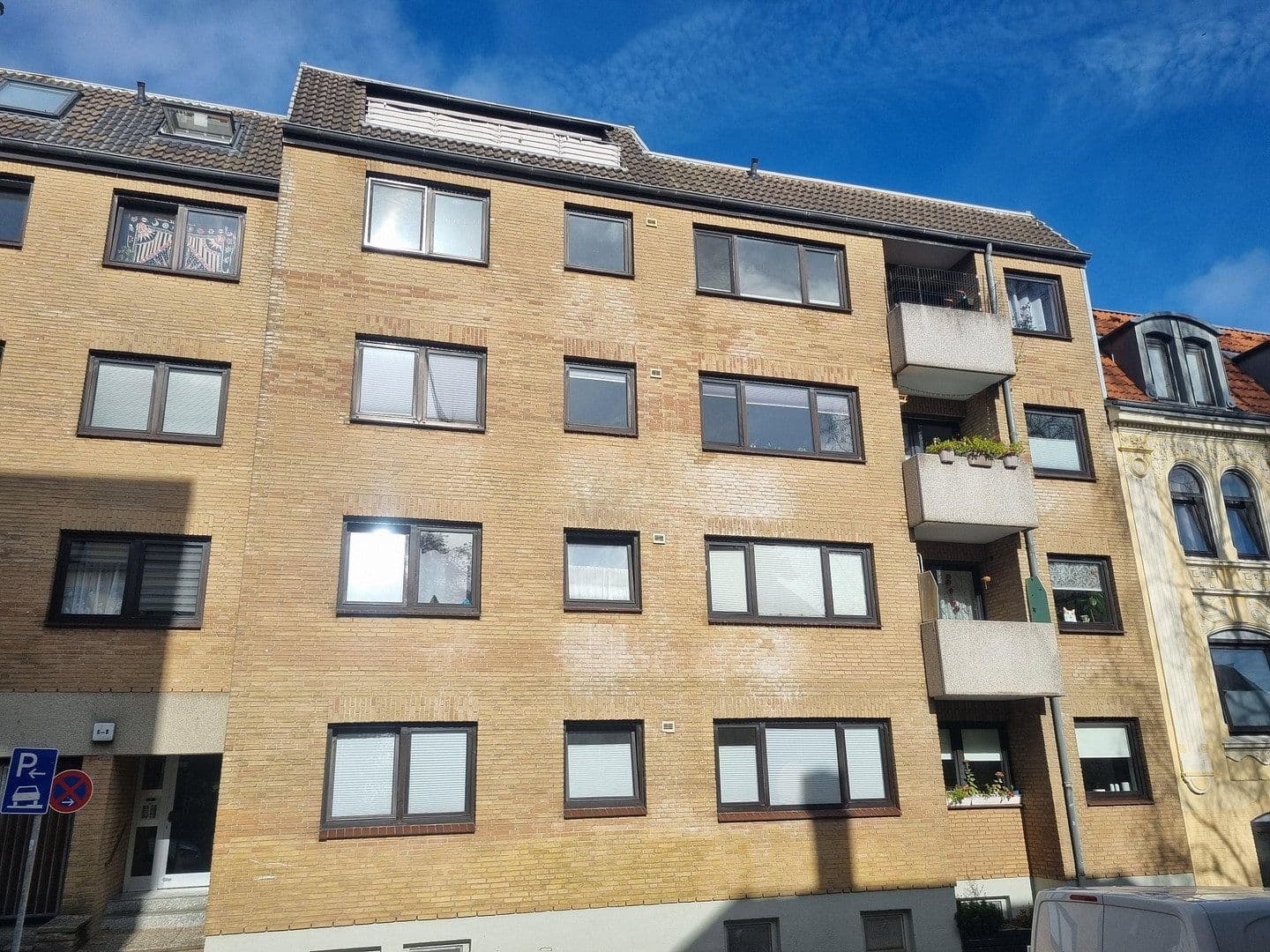 Pronájem bytu 2+1 55 m², Terassenstr. 6/8, Flensburg, Šlesvicko-Holštýnsko Pronájem bytu 2+1 55 m², Terassenstr. 6/8, Flensburg, Šlesvicko-Holštýnsko