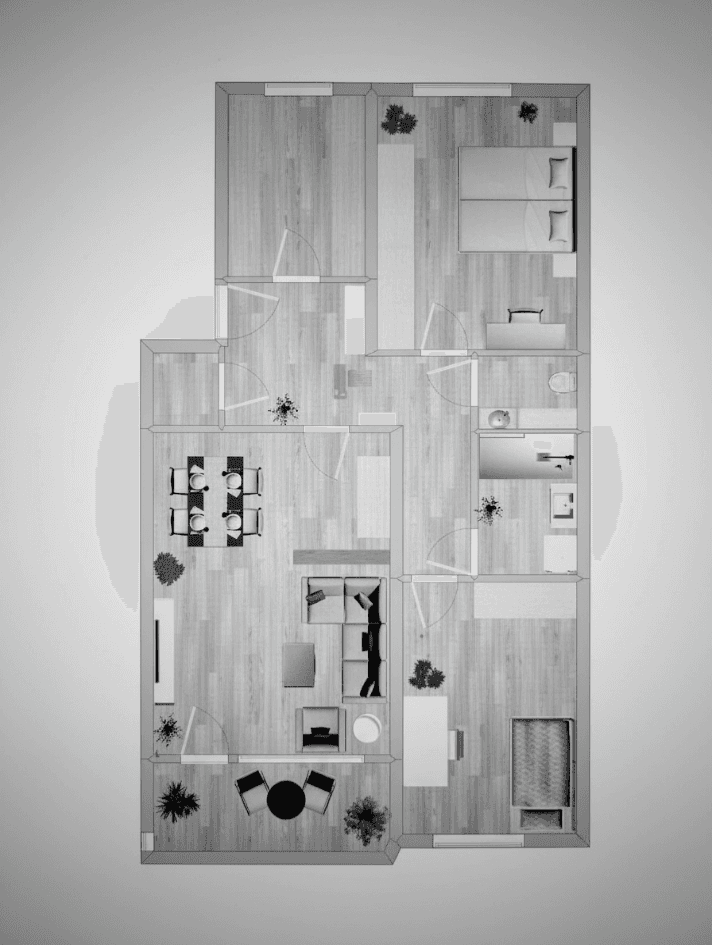 Pronájem bytu 3+1 79 m², Mühlhaldenstraße, Stuttgart, Bádensko-Württembersko Pronájem bytu 3+1 79 m², Mühlhaldenstraße, Stuttgart, Bádensko-Württembersko