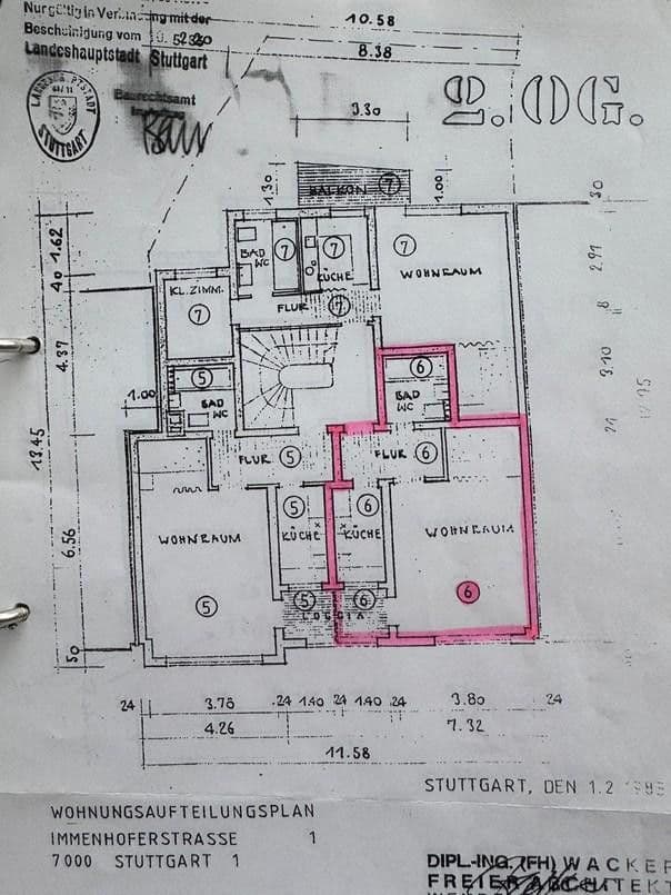 Prodej bytu 1+1 36 m², Immenhofer Straße 1, Stuttgart, Bádensko-Württembersko Prodej bytu 1+1 36 m², Immenhofer Straße 1, Stuttgart, Bádensko-Württembersko