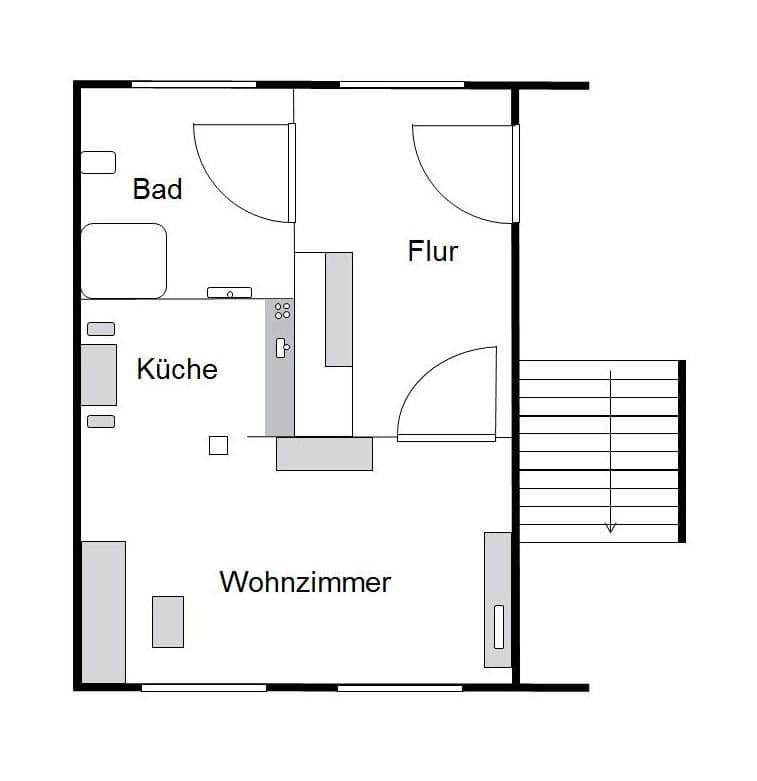 Pronájem bytu 1+1 42 m², Magdeburg, Sasko-Anhaltsko Pronájem bytu 1+1 42 m², Magdeburg, Sasko-Anhaltsko