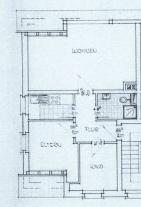 Pronájem bytu 3+1 54 m², Göttingen, Dolní Sasko Pronájem bytu 3+1 54 m², Göttingen, Dolní Sasko