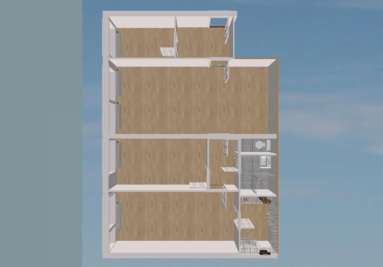 Pronájem bytu 3+1 70 m², Gyrowetzgasse 2, Wien, Wien Pronájem bytu 3+1 70 m², Gyrowetzgasse 2, Wien, Wien